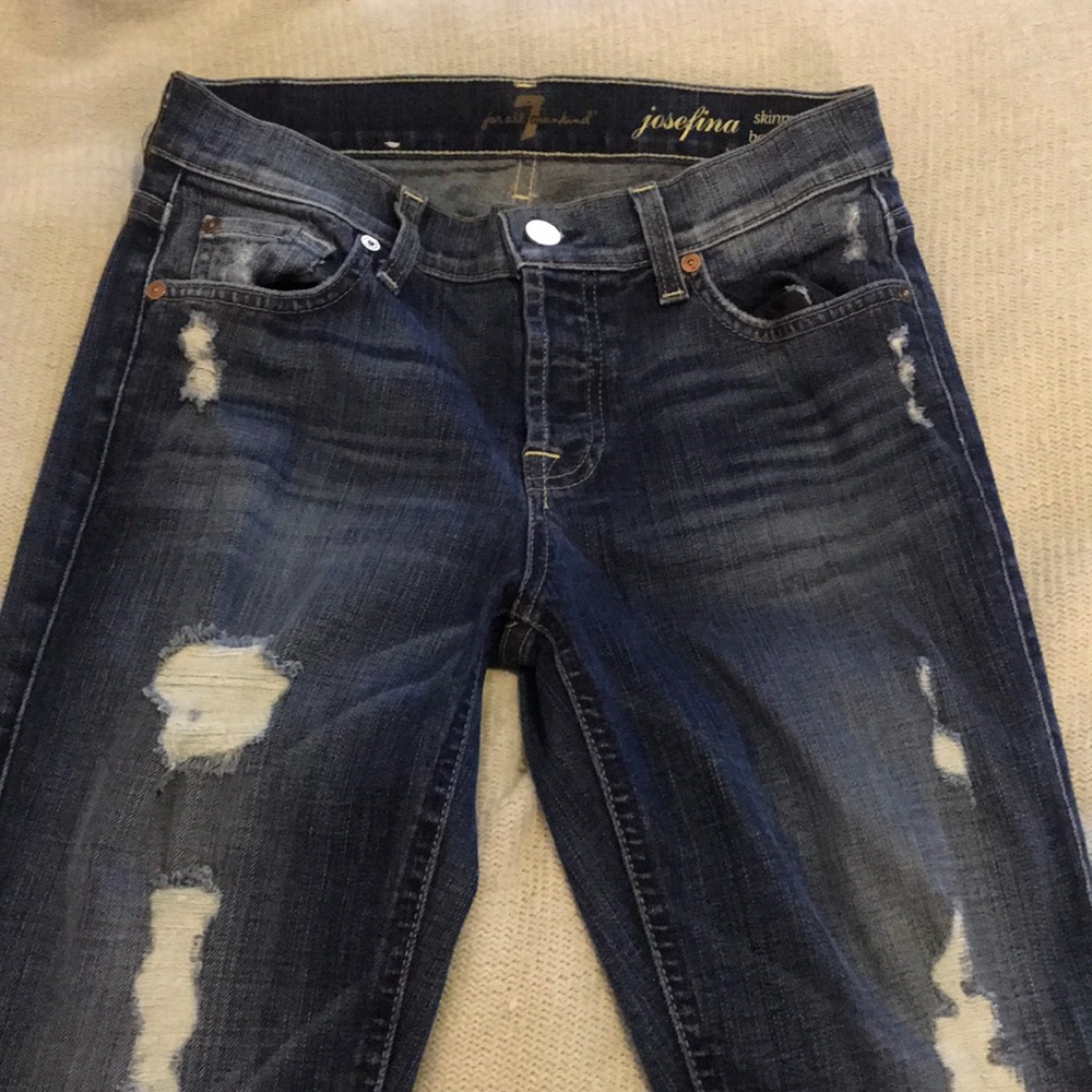 7 for all mankind skinny boyfriend